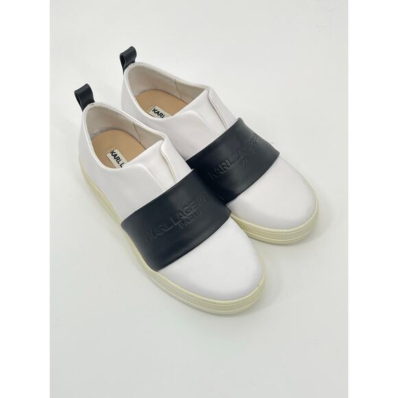 Karl Lagerfeld Paris Asha Slip On Trainers Women's‎ Size 6.5M Streetwear - Picture 1 of 6